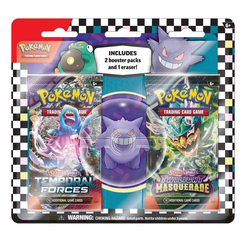 POKEMON - Tcg Cartas Pokemon Gengar Eraser Blister (Bts 2024) Ingles