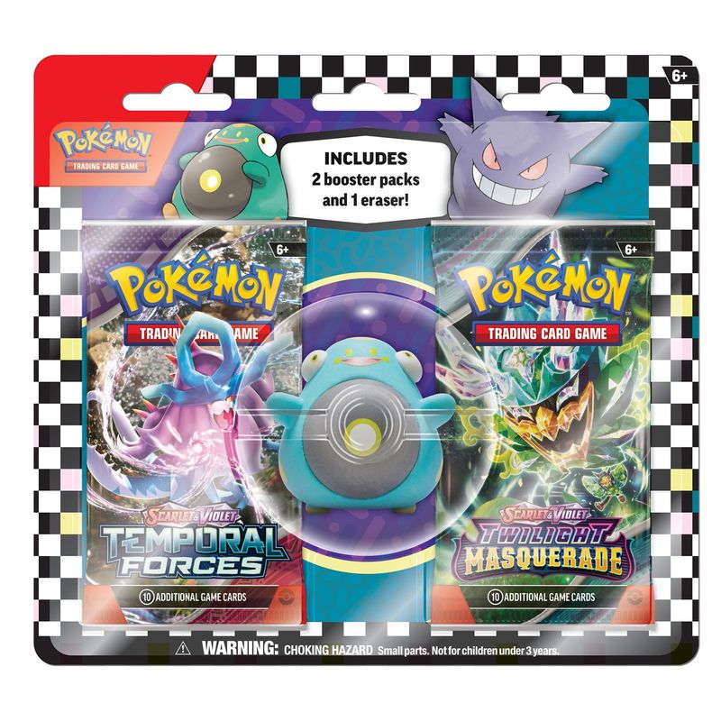 POKEMON - Bellibolt Eraser Blister (Bts 2024) Ingles Pokemon