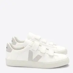 VEJA - Recife Zapatilla Urbana Mujer Cuero Blanco