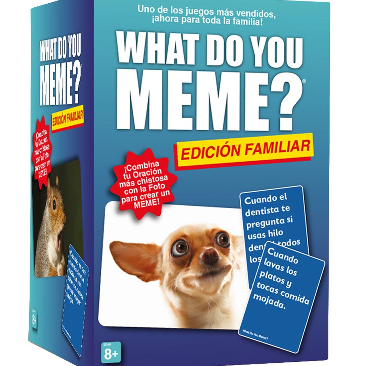 ASMODEE - Juego de Mesa What Do You Meme Edicion Familiar