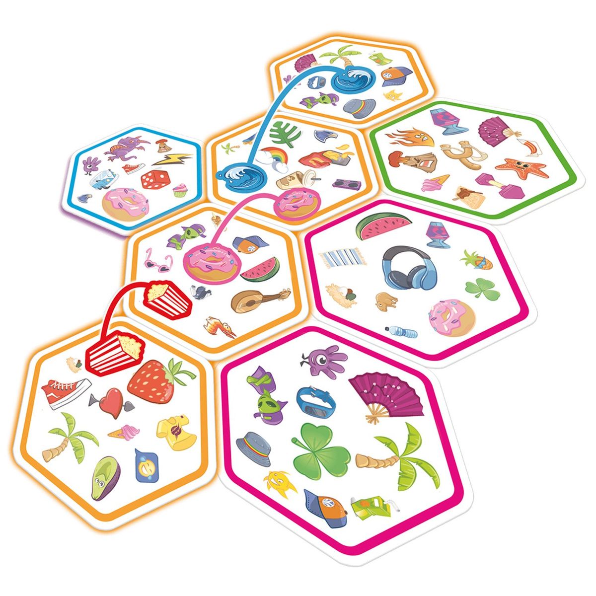 ASMODEE - Juego de Mesa Dobble Connect