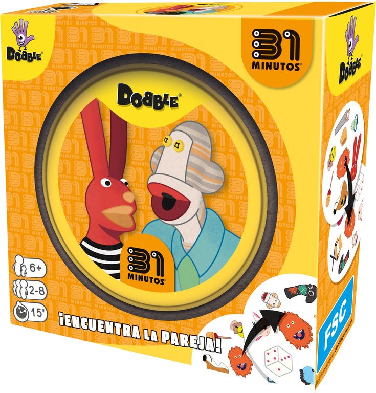 Juego de Mesa Dobble 31 Minutos