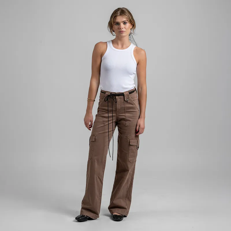 LOLITA POCKET - Jeans Straight Tiro Medio Mujer Lolita Pocket