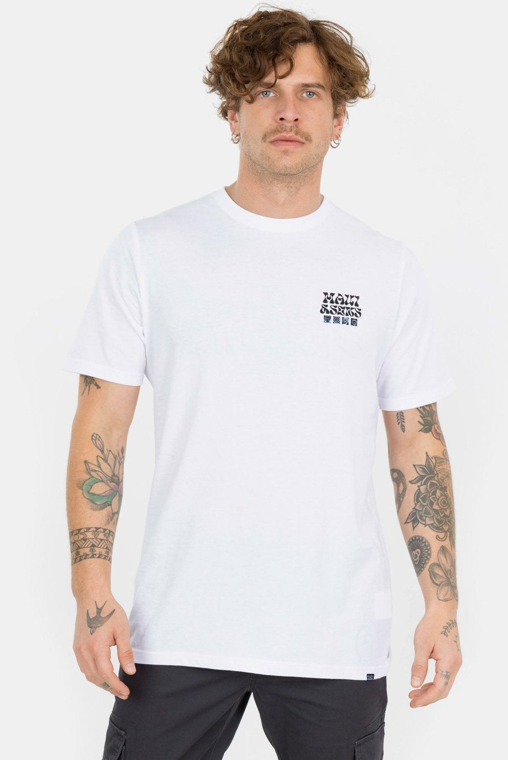 MAUI AND SONS - Polera Hombre Manga Corta Algodón Maui And Sons