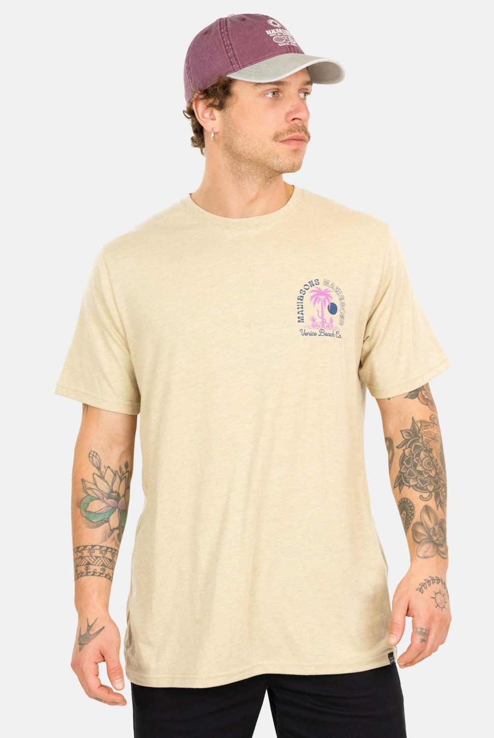 MAUI AND SONS - Polera Hombre Manga Corta Algodón Maui And Sons