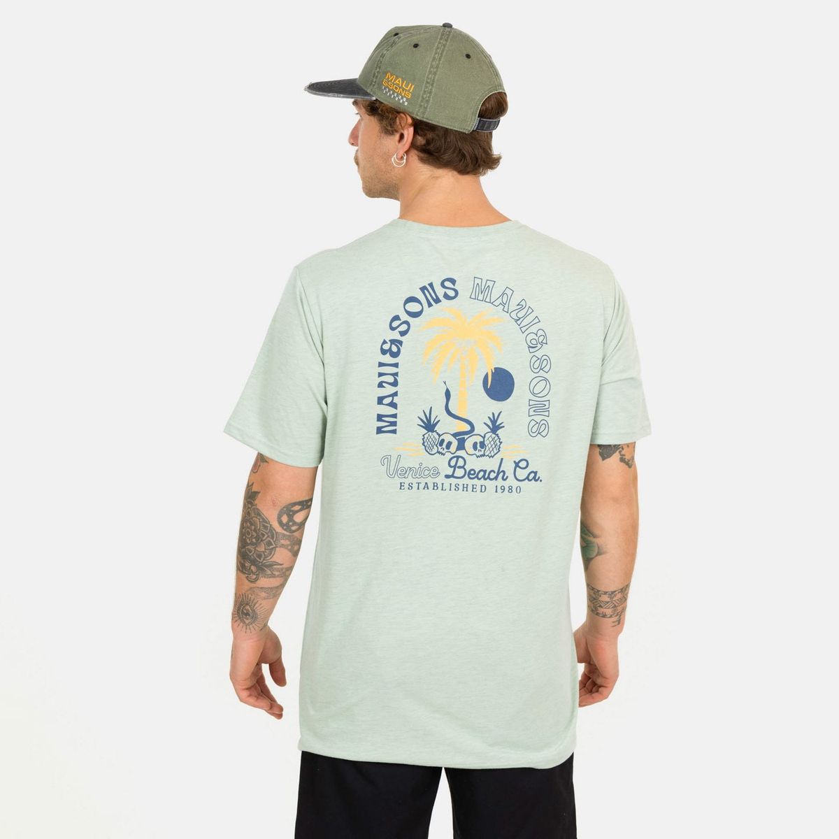 MAUI AND SONS - Polera Hombre Manga Corta Algodón Maui And Sons