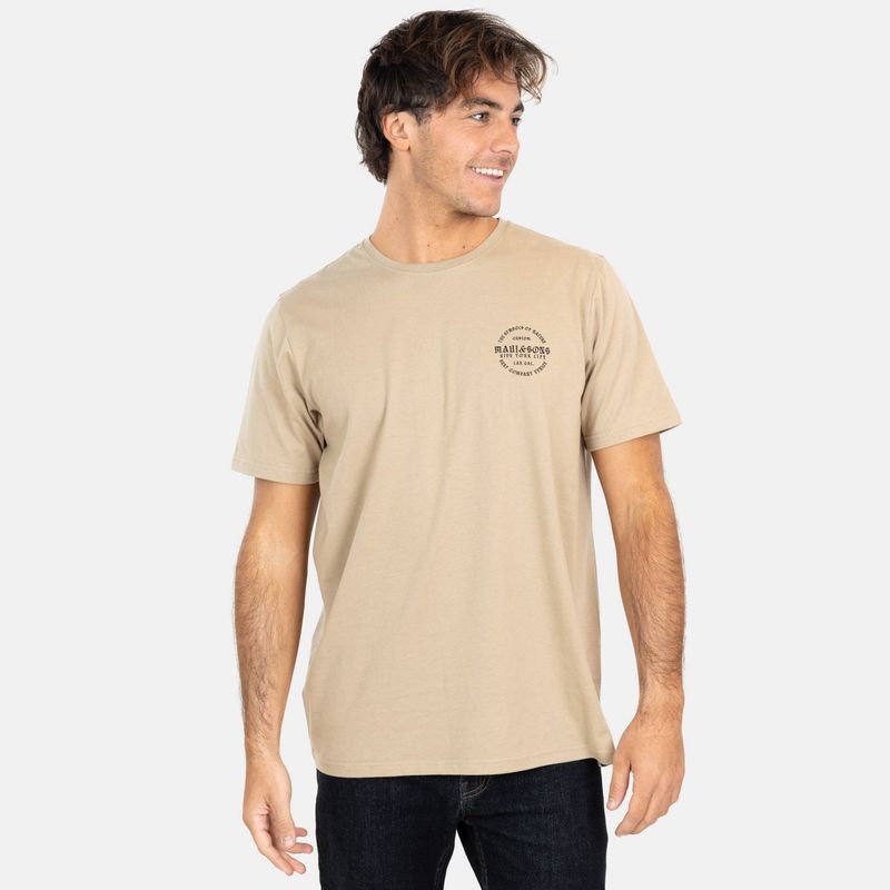 MAUI AND SONS - Polera Hombre Manga Corta Algodón Maui And Sons