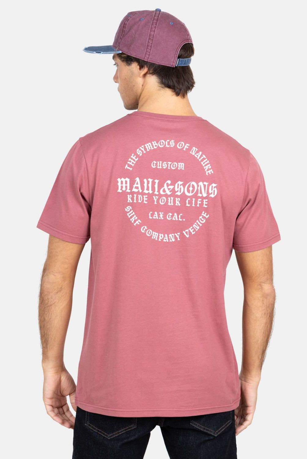 MAUI AND SONS - Polera Hombre Manga Corta Algodón Maui And Sons