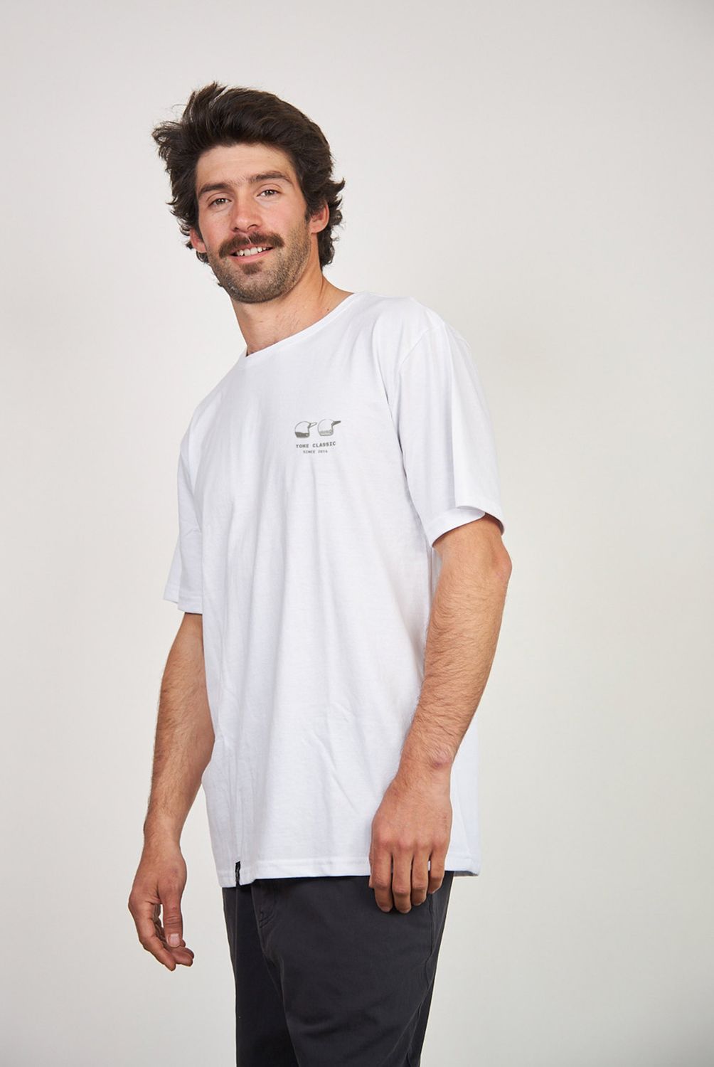 TOKE - Polera Hombre Manga Corta Algodón Reciclado Toke
