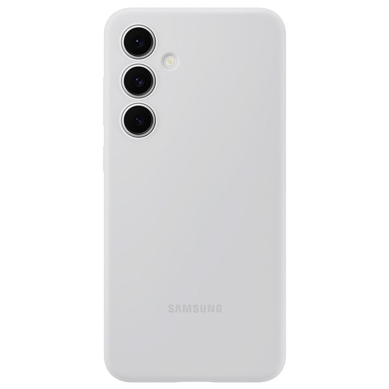SAMSUNG - Galaxy S24 Fe Silicone Carcasa Gray