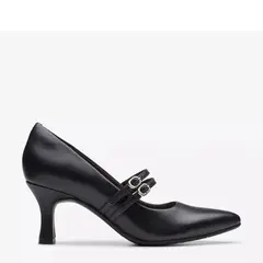 CLARKS - Zapato Formal Mujer Cuero Negro