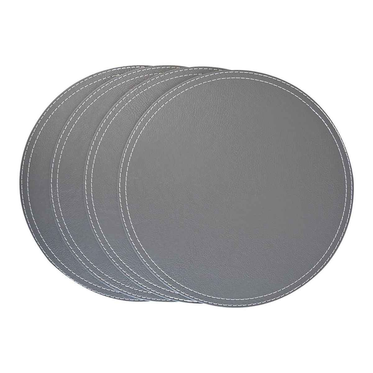 DORAL - Pack 4 Individuales Redondo 38 Cm Doral