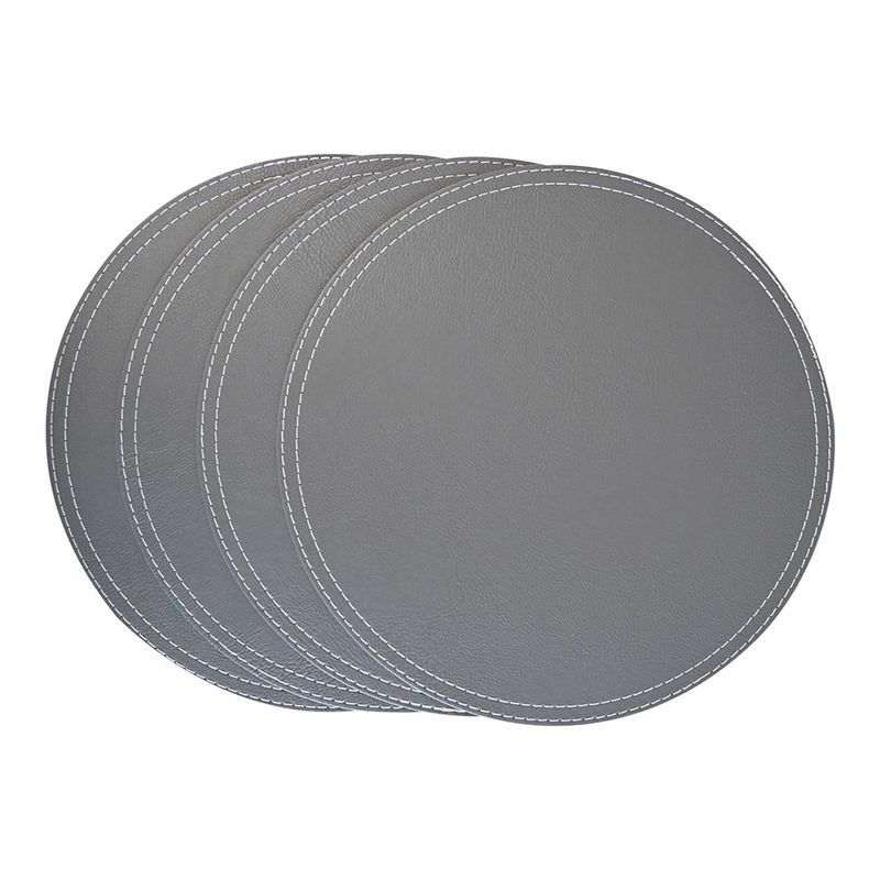 DORAL - Pack 4 Individuales Redondo 38 Cm Doral