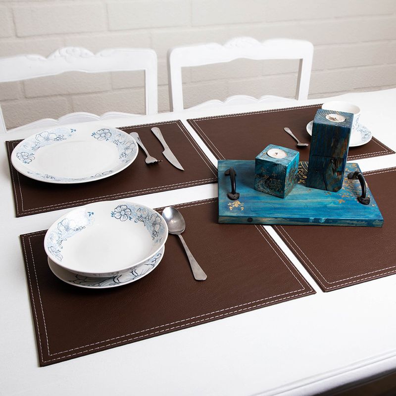 DORAL - Pack 4 Individuales Rectangular 32X42 Cm Doral