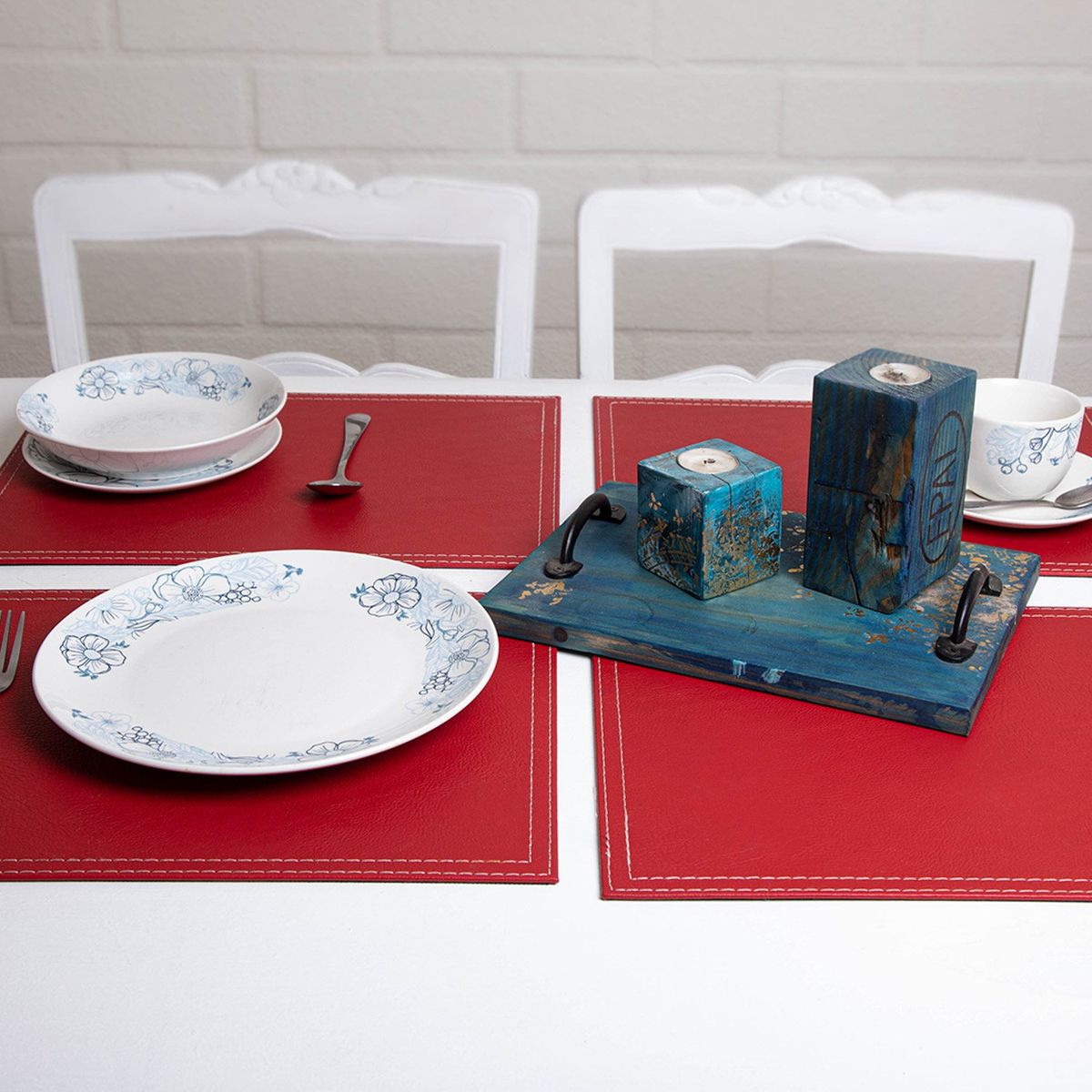 DORAL - Pack 4 Individuales Rectangular 32X42 Cm Doral