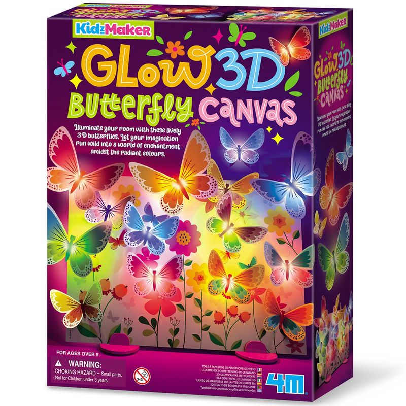 4M - Mariposas Fosforescentes 3D 4M