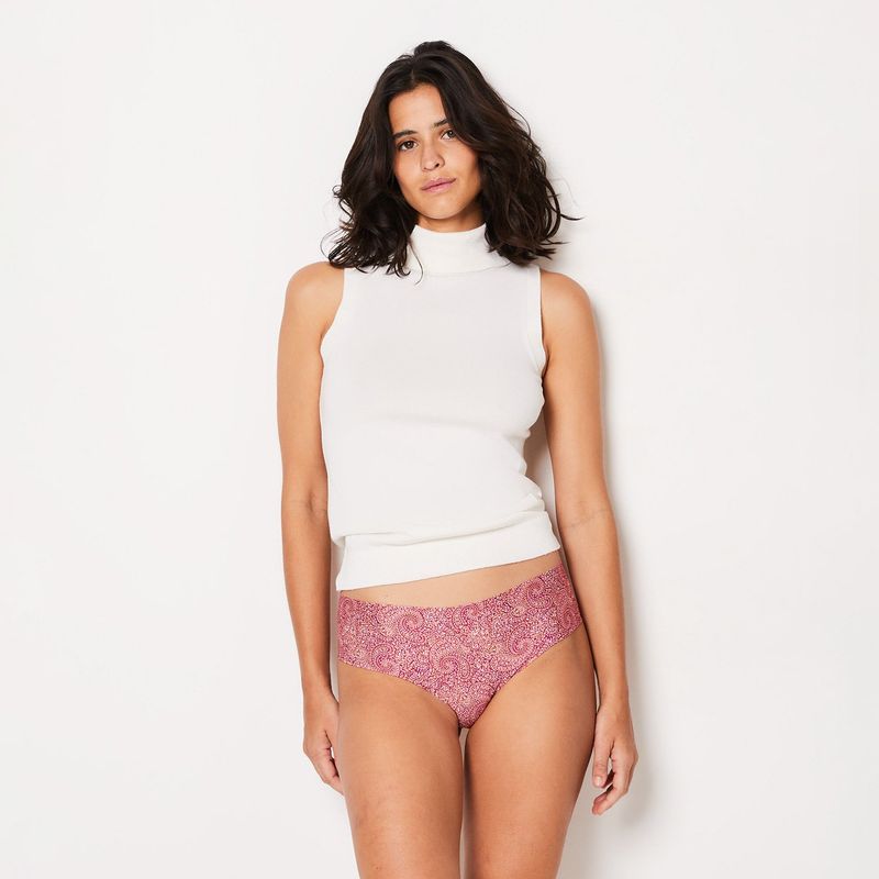 ETAM - Calzón Hipster Confort Print Mujer Etam