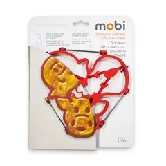 COLE & MASON - Set Molde Silicone Pancake Animales De Corral