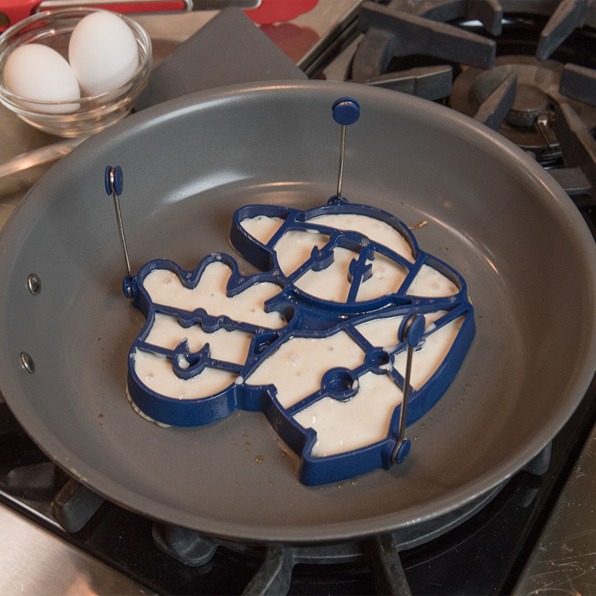 COLE & MASON - Set Molde Silicone Pancake Espacio Cole & Mason