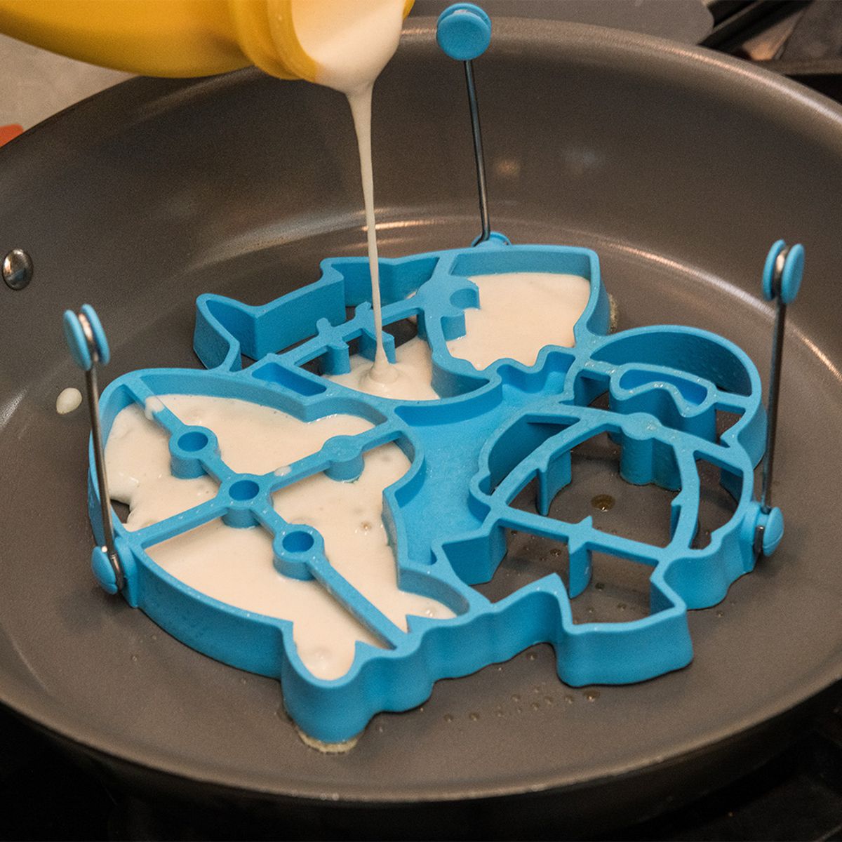 COLE & MASON - Set Molde Silicone De Pancake Océano Cole & Mason