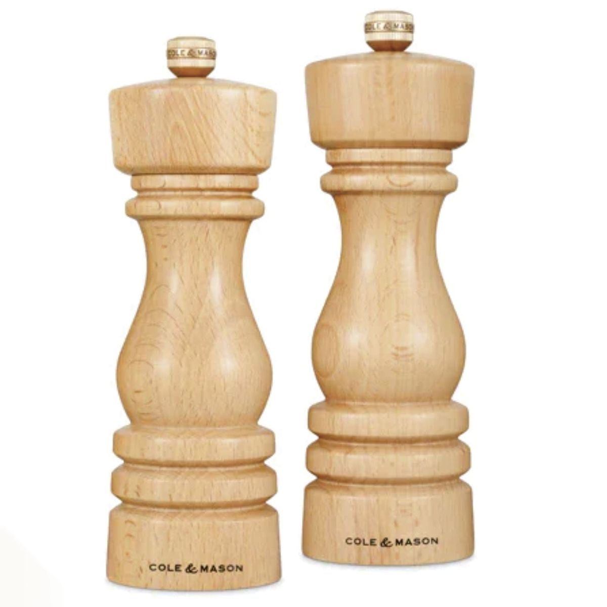 COLE & MASON - Set Molinillos London 180Mm Natural Beech Cole & Mason