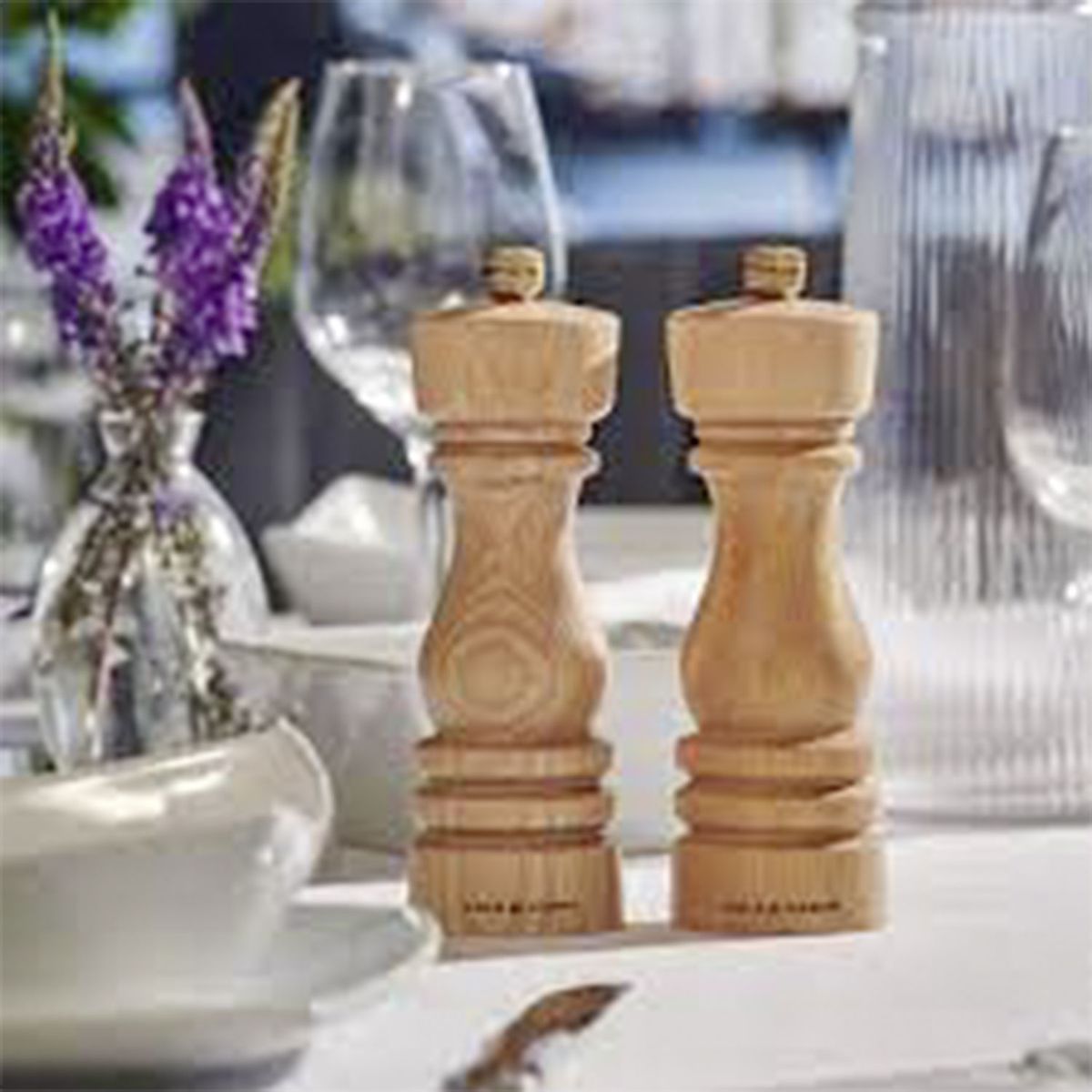 COLE & MASON - Set Molinillos London 180Mm Natural Beech Cole & Mason