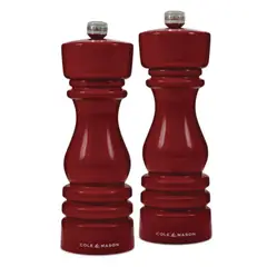 COLE & MASON - Set Molinillos Especiero London 180Mm Red