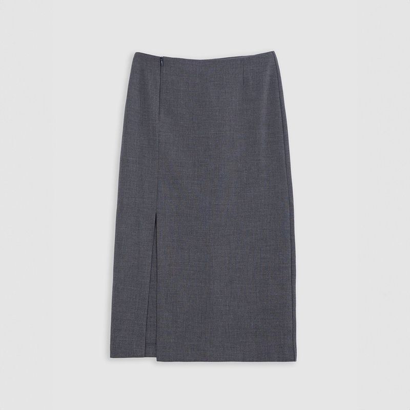 IKKS - Falda Recta Mujer IKKS