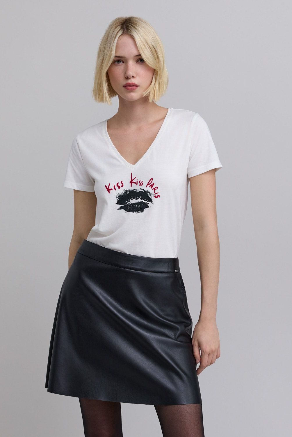 IKKS - Polera Algodón Estampado Mujer IKKS
