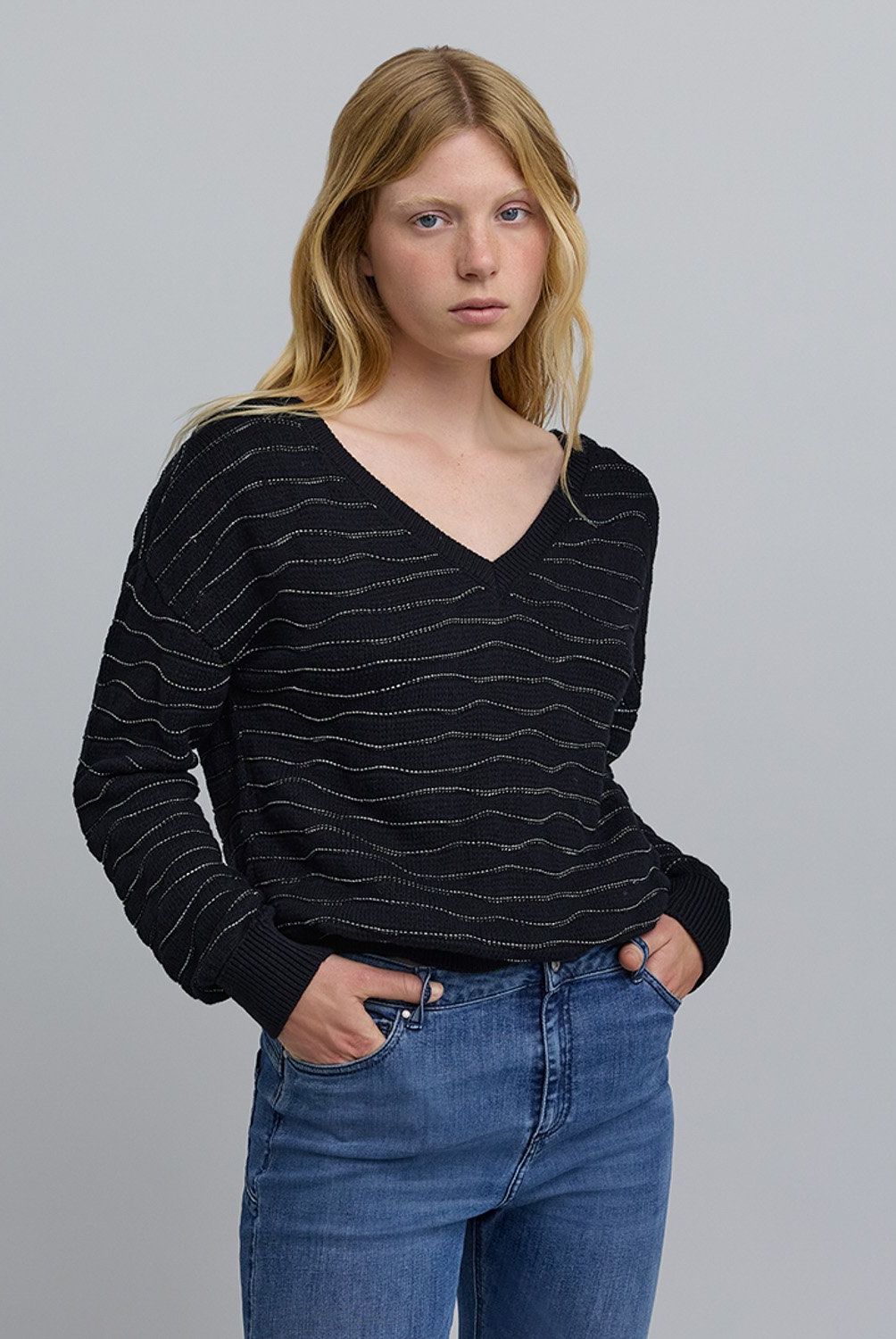 IKKS - Sweater Lana Rayas Mujer IKKS