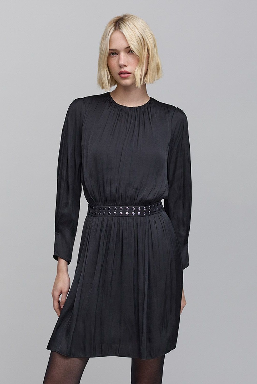 IKKS - Vestido Tachas Mujer IKKS