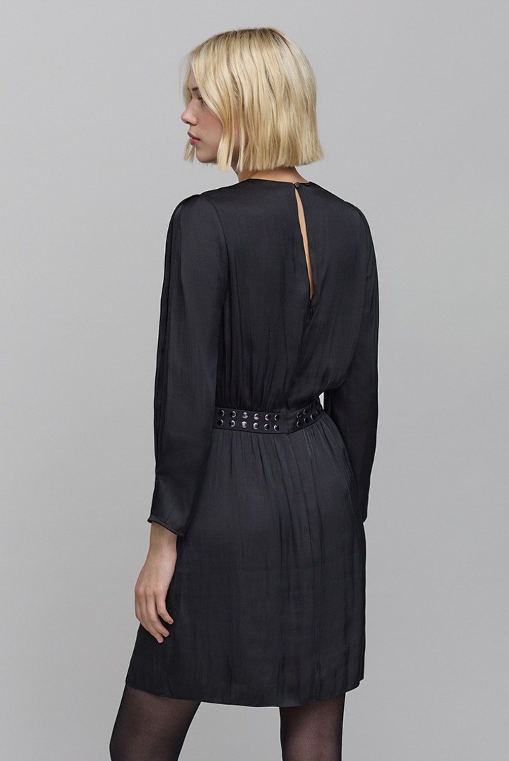 IKKS - Vestido Tachas Mujer IKKS