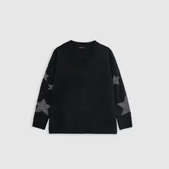 IKKS - Sweater Estampado Estrellas Mujer