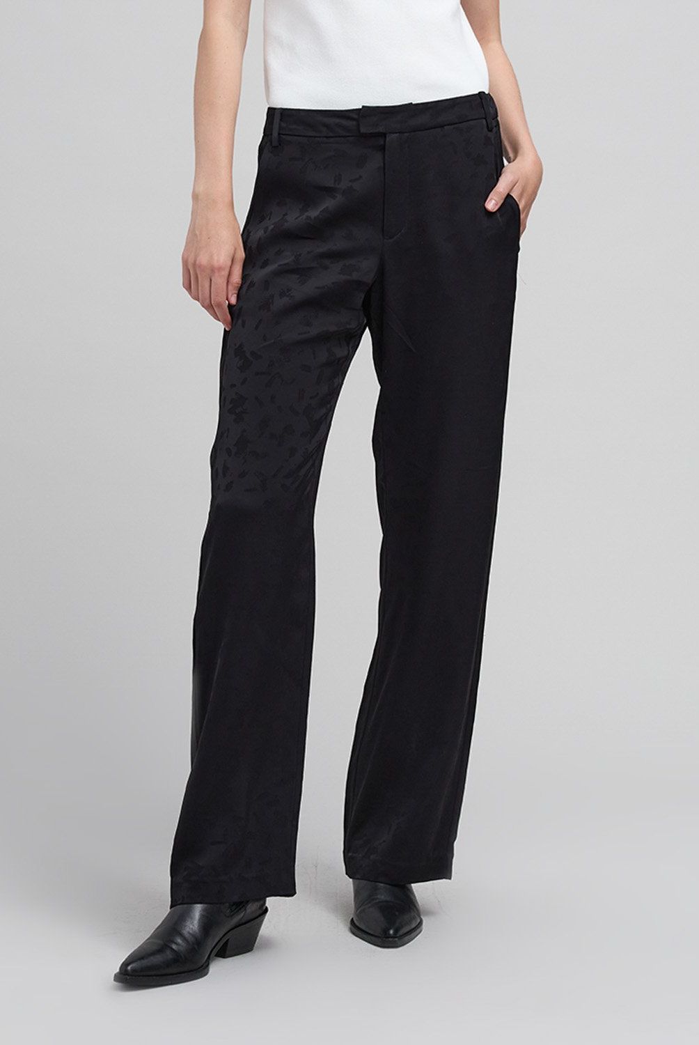 IKKS - Pantalón Satinado Mujer IKKS