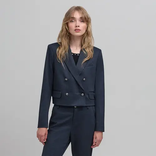 IKKS - Chaqueta Crop Mujer