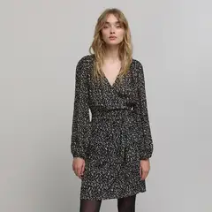 IKKS - Vestido Corto Estampado Mujer