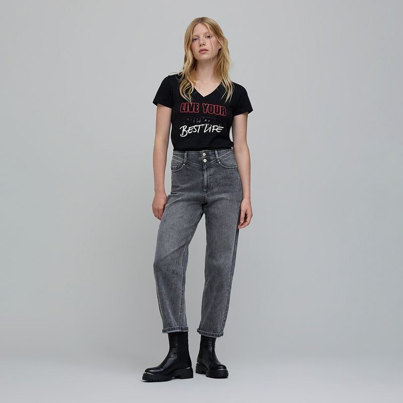 IKKS - Polera 100% Algodón Mujer IKKS