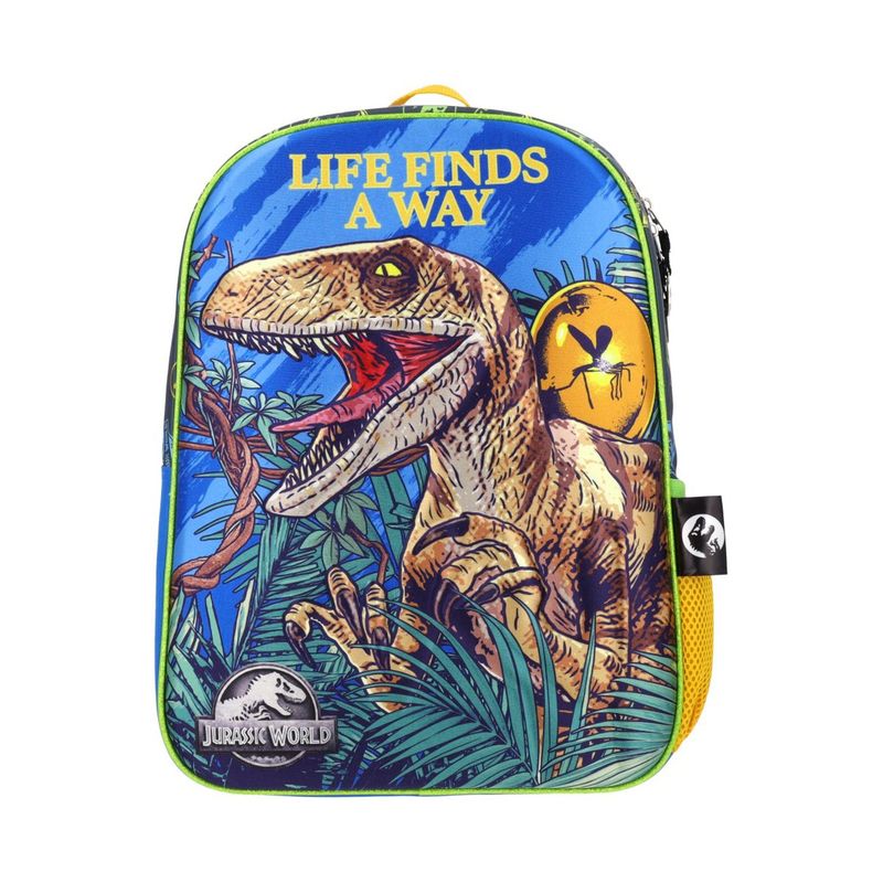 JURASSIC WORLD - Set Mochila + Estuche + Lonchera Jurassic World