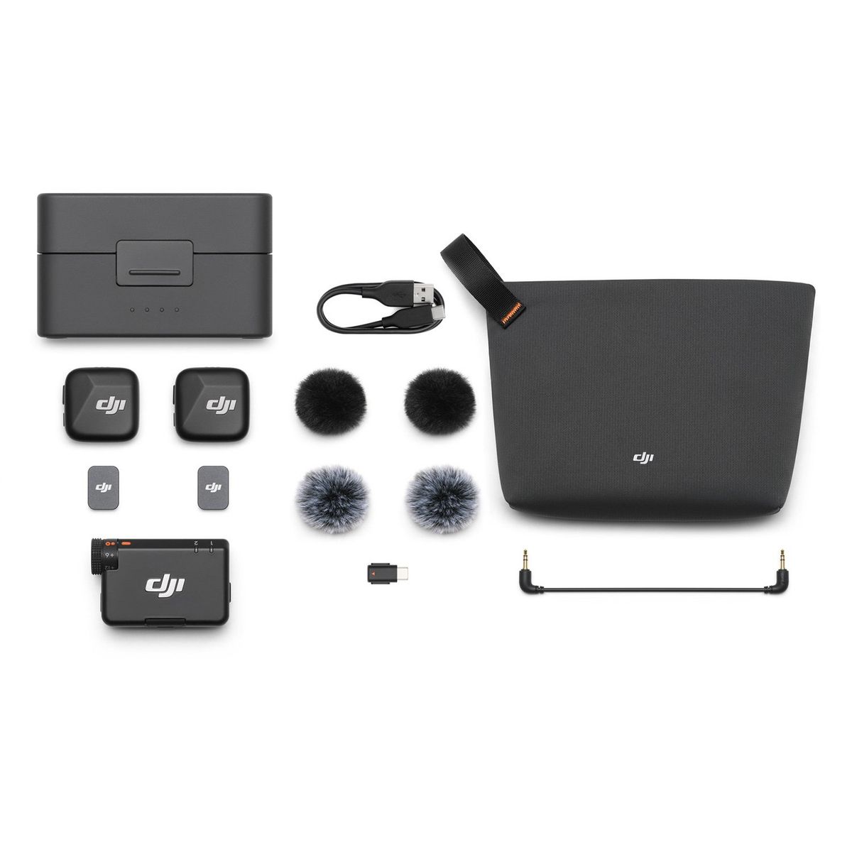 DJI - Dji Mic Mini (2Tx + 1Rx + Charging Case)