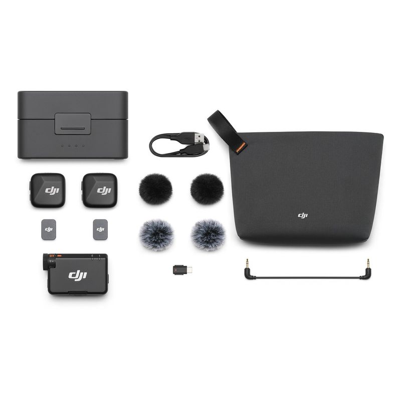 DJI - Dron DJI Mic Mini (2TX + 1RX + Charging Case)