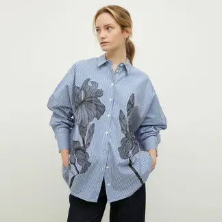 DIXIE - Blusa 100% Algodón Mujer