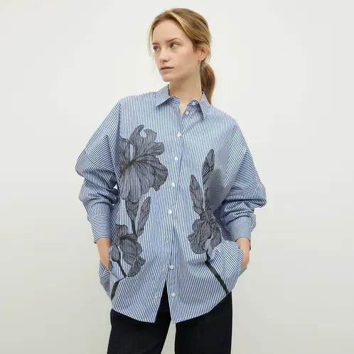 DIXIE - Blusa 100% Algodón Mujer