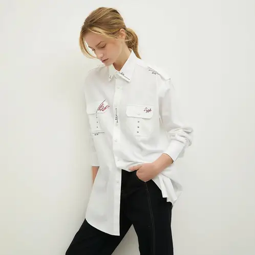 DIXIE - Blusa Algodón Mujer