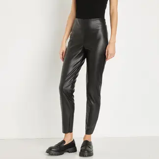 DIXIE - Pantalón Efecto Piel Mujer