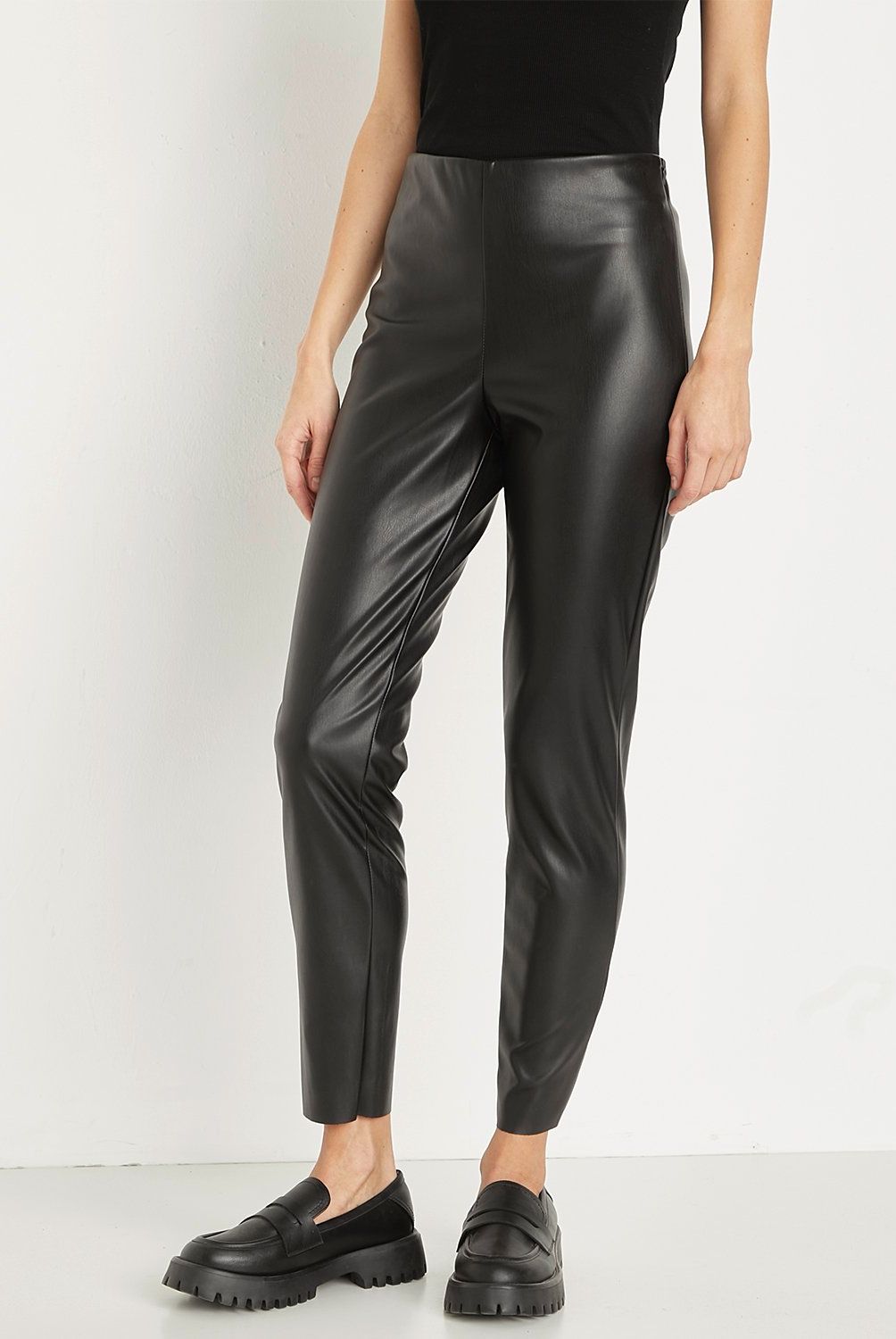 DIXIE - Pantalón Efecto Piel Mujer Dixie