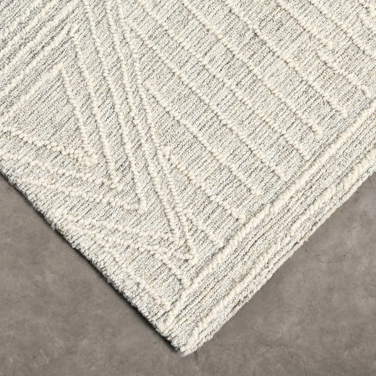 ELEMENTS & CO - Alfombra Hobson Wool Greige 200X290Cm Cannon-Elements And Co