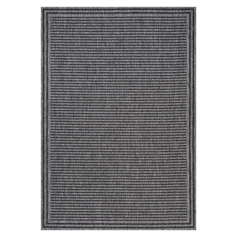 ELEMENTS & CO - Alfombra Border Gris 160X230Cm Cannon-Elements And Co