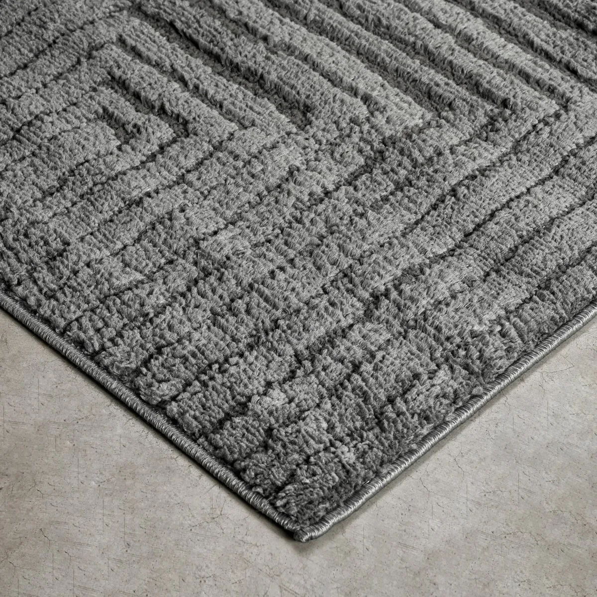 ELEMENTS & CO - Alfombra Reflex Wool Gris 240X340Cm Cannon-Elements And Co