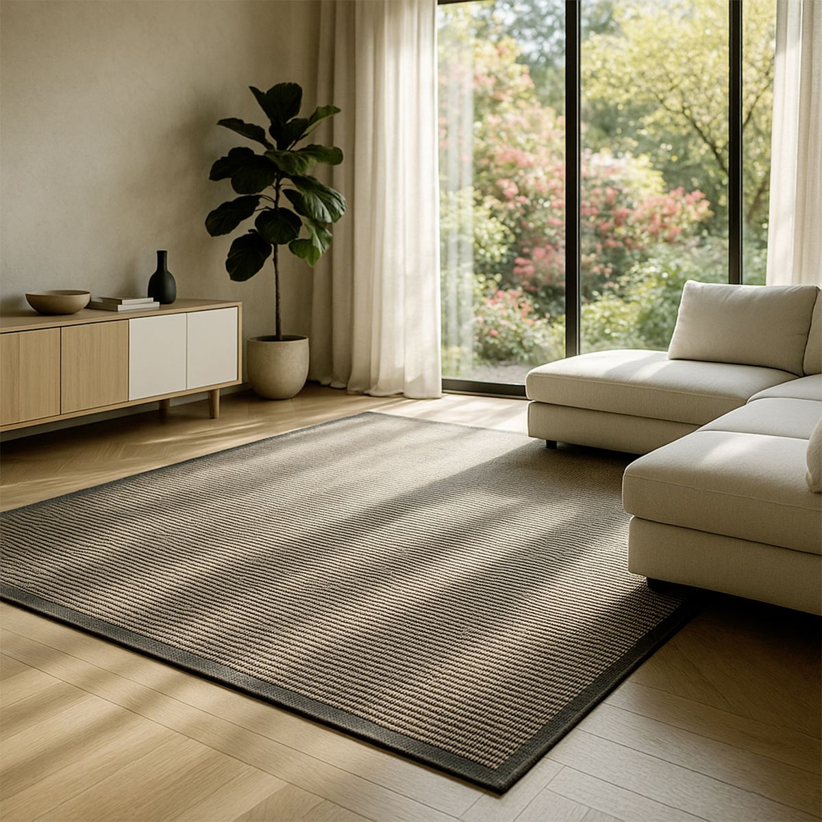 ELEMENTS & CO - Alfombra Plain Tabac 240X330Cm Cannon-Elements And Co