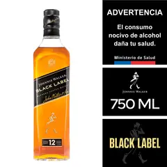 JOHNNIE WALKER - Black 750 Ml
